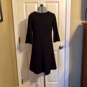 Philosophy, Black Dress w/Bell Sleeves, Size XS